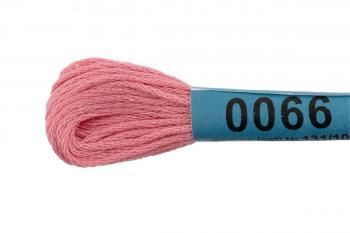 Нитки для вышивания Gamma мулине 8 м 0066 светло-розовый